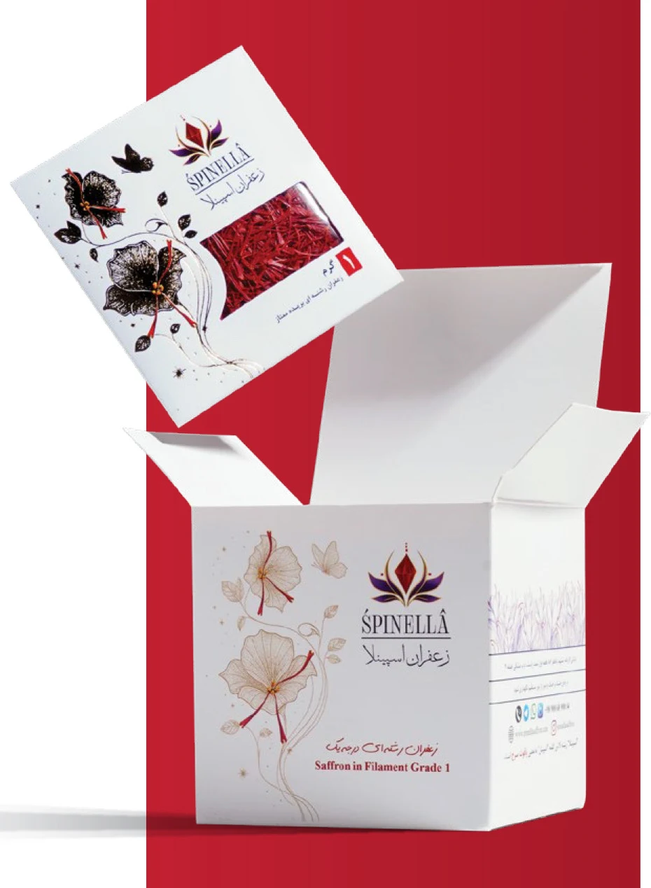 Spinella saffron presentation box